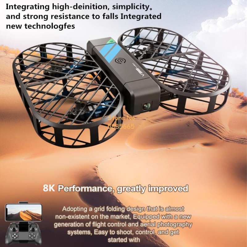 Drone Camera Case - 8K HD Camera 360° Protection Optical