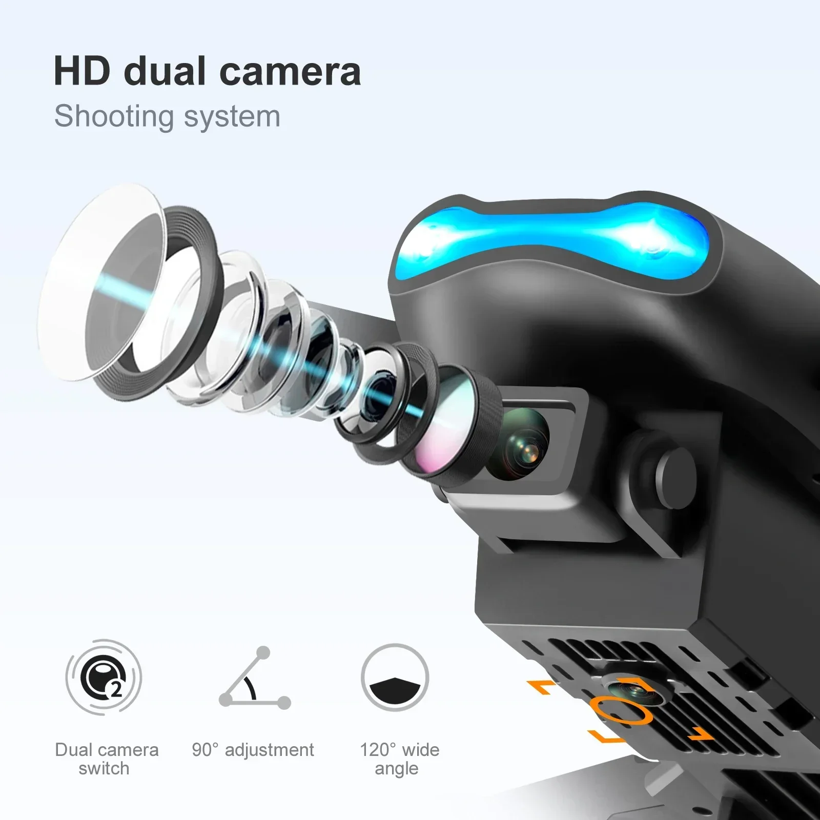 New E99 Pro HD 4K Drone Dual C - Drone Camera Mount 评论和价格