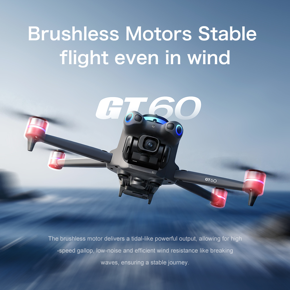 NEW GT60 Mini Drone Dual Camer - Drone Camera Night Vision 评论和价格