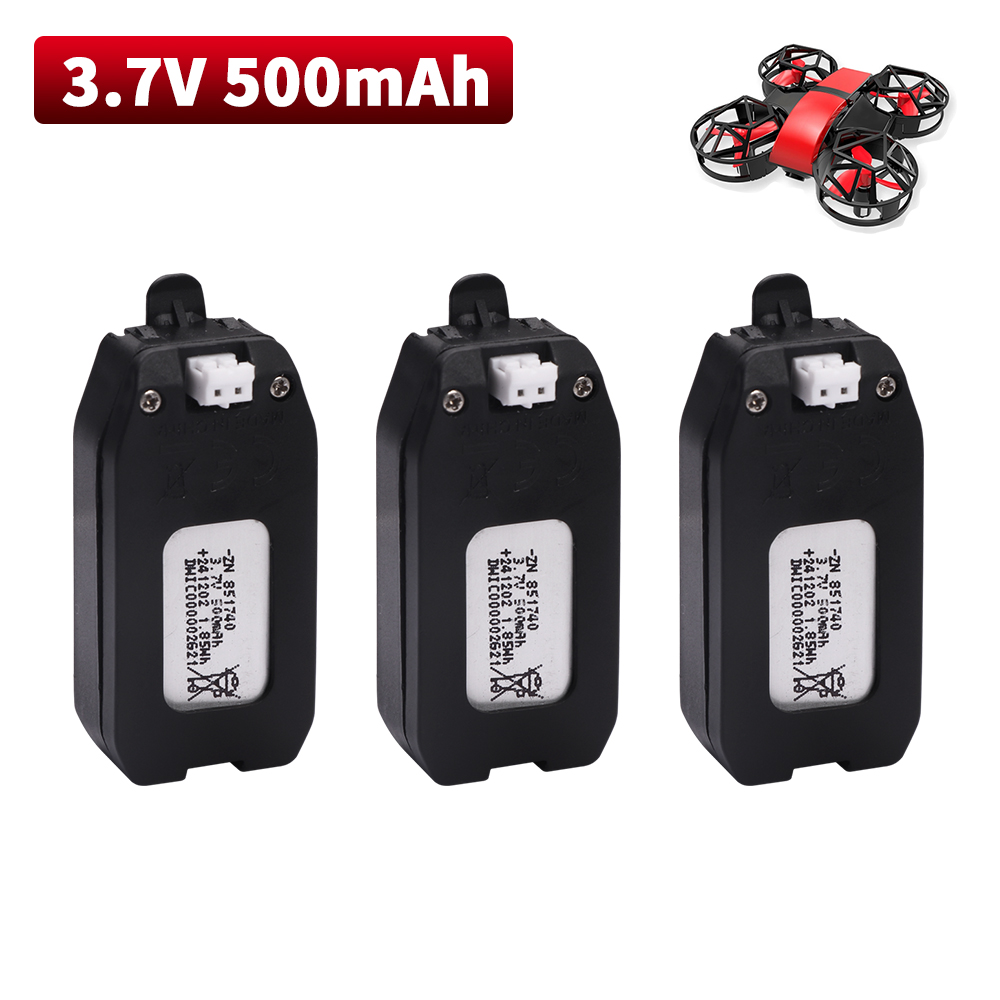 3.7V 500mAh Lithium Battery Fo - Eachine Drone E010 评论和价格