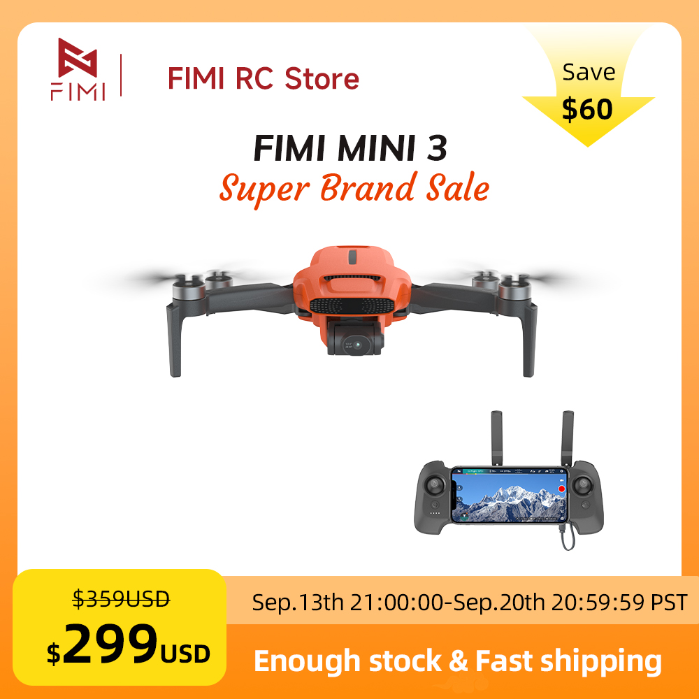 FIMI MINI 3 Camere Drone 4K 60 - Drone Camera Night Vision 评论和价格