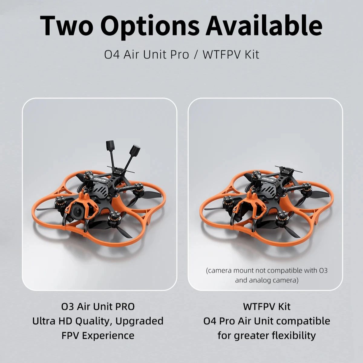 GEPRC Cinelog30 V3 FPV Quadcop - Drone Camera Mount 评论和价格